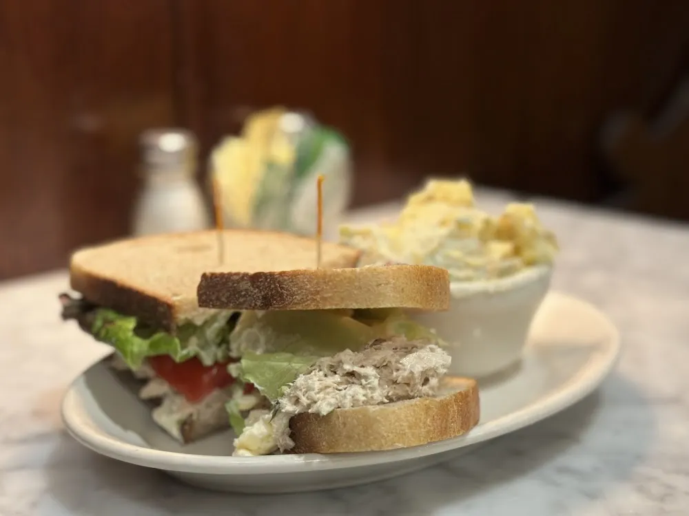 Tuna Salad Sandwich on Sourdough